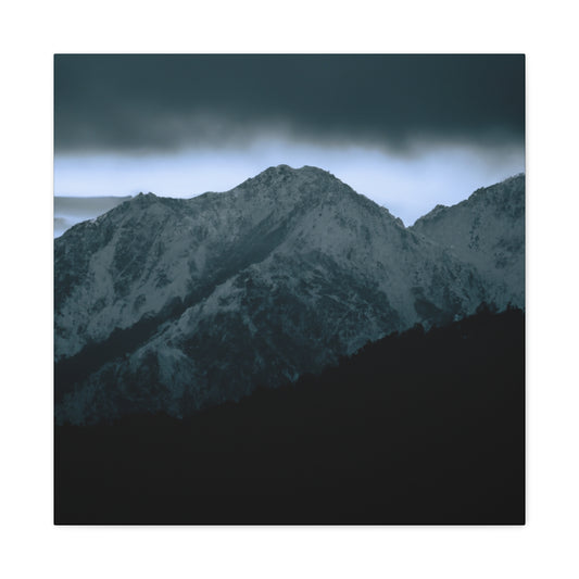Immerse yourself in the dramatic beauty of nature with this stormy mountain digital print. The dark, moody skies and jagged mountain peaks capture the awe-inspiring power of nature, making it an unforgettable addition to any space. Perfect for adding depth and emotion to your decor.